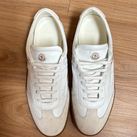 Moncler Ivory and Beige Sneakers - Picture 5 of 8